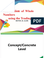 Subtraction of Whole Numbers Using The Trading Board Copy 2