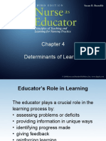 Determinants of Learning