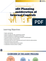 Audit Planning & Consideration of Internal Control PDF