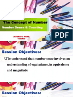 Session1 Concept of Number - Numer Sense