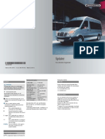 Freightliner Sprinter Cargo Van Fuse Allocation Supplement Owner's Manual PDF - Compressed