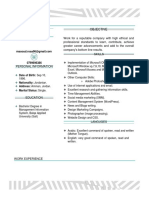 Roaa-Cv PDF Last Version 2 PDF