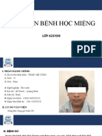 BỆNH HỌC MIỆNG