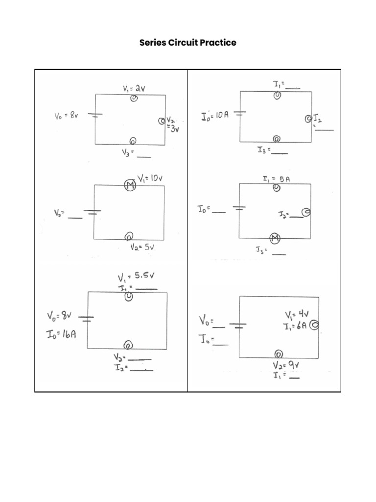 series-circuit-practice-pdf