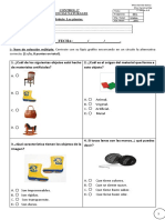 Control 3 - CCNN - 1°básico - Los Materiales PDF