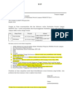 Format Dokumen Perbaikan Pelaporan Tipe 1 Dan 2