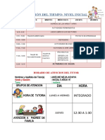 HORARIO