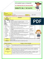 Ses-Fecha Cívica-El Combate Del 2 de Mayo