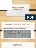 Preparacion de Soluciones