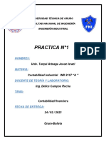 Practica 1 de Contabilidad Industrial