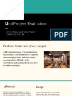 Mini Project Evaluation Final