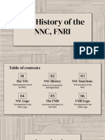 The History of The NNC, FNRI PDF