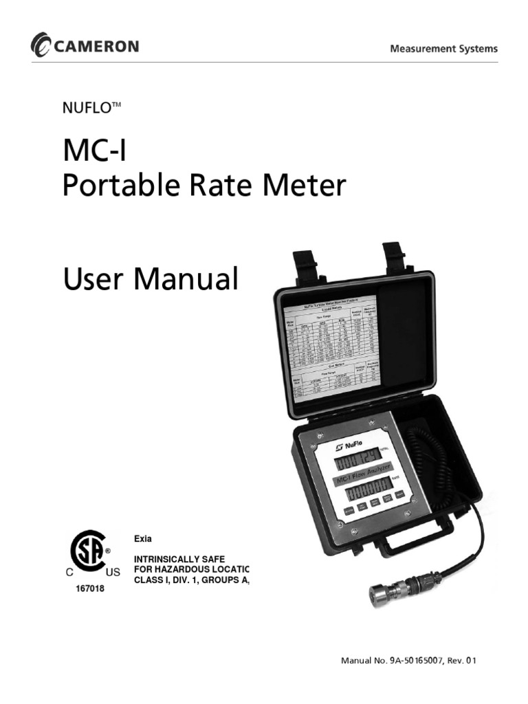 MC I User Manual PDF | PDF