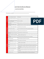 Guía de Entrevista Recursos Humanos JUAN CARLOS PDF