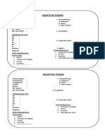 Pasien Identitas dan Pemeriksaan Medis