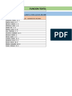 Funciones de Texto en Excel