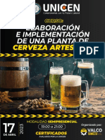 Brochure Cerveza