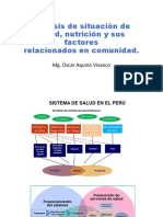 VI. - Nutrición Pública. - Análisis Situacional y Factores en Comunidad