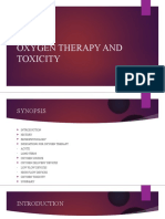 Oxygen Therapy and Toxicity