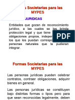 Formas Societarias para Las Mypes