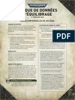 Plaque de Données D'équilibrage PDF