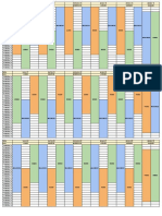 Horario Cuarto Caliente PDF