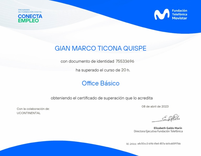 Certificados de autenticidad premium, en papel 100% algodón - Buró de