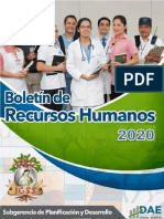 Boletin Estadistico Recursos Humanos 2020 IGSS PDF