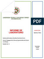 Informe de Laboratorio - Quimica-Fisica - Patrick2ES PDF