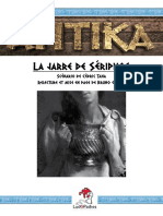 Scenario Antika - La Jarre de Serifos - Cédric Tana PDF