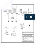 Plano de Cimentacion para Baños PDF