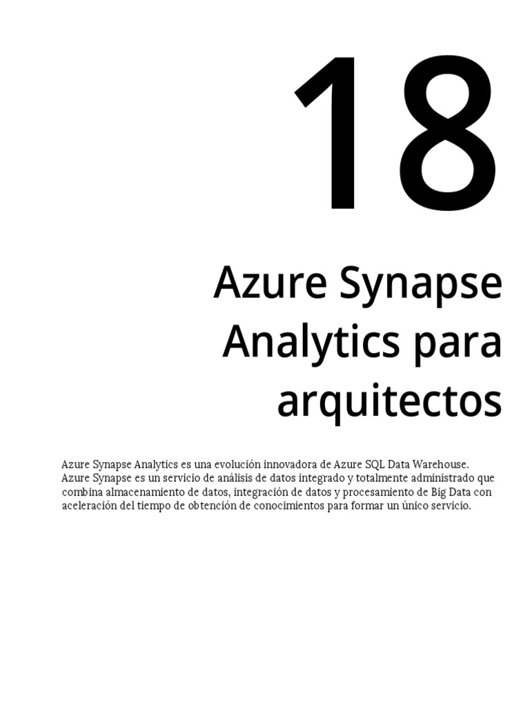 Guia Azure Synapse Analytics PDF | PDF