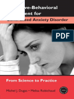 (Practical Clinical Guidebooks) Michel J. Dugas, Melisa Robichaud - Cognitive-Behavioral Treatment For Generalized Anxiety Disorder - From Science To Practice - Routledge (2006) PDF