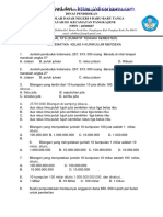 Soal STS Matematika Kelas 4 Kurikulum Merdeka PDF