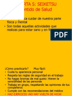 CUARTA S-Seiketsu, Sentido de Salud PDF