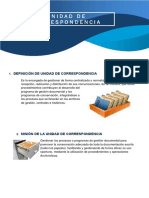 DEFINICIÓN DE UNIDAD DE CORRESPONDENCIA. Tema 2 PDF