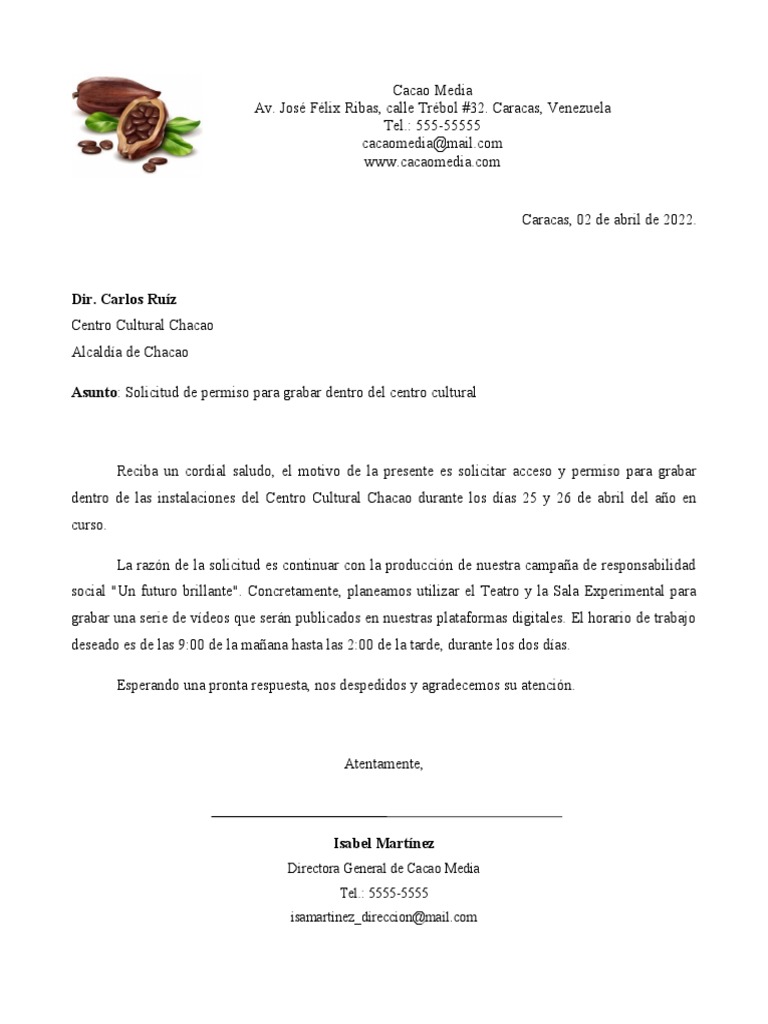 Ejemplo-de-carta-solicitud-de-permiso.docx | PDF