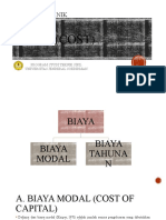 Ekotek - 1 - Biaya Modal