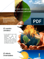 Cambio Climático y Sus Consecuencias