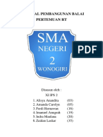 PEMBANGUNAN BALAI PERTEMUAN