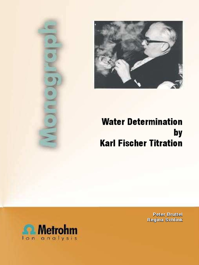 Bruttel Water Determination by Karl Fischer Titration PDF