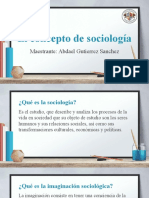 El Concepto de Sociología