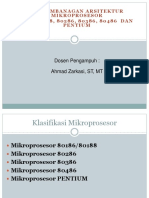 PERKEMBANGAN MIKROPROSESOR