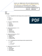 Soal Bahasa Arab Q4 Akhwat