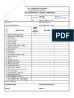 LMV Carrier Inspection Checklist GE