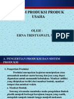 Sistem Produksi Produk Usaha