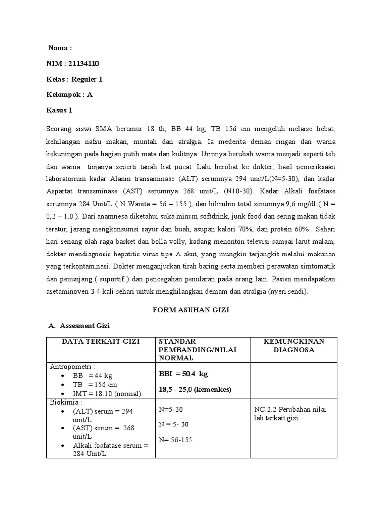 Hepatitis a kasus 1 pdf