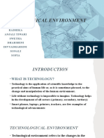 Technological Environment: Radhika Anjali Tiwari Swetha Dharshini Divyadharsini Sonali Sofia