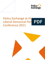 Liberal Democrats Schedule 2011