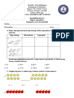 MATH Q1 For Grade 1 (Sinugbuanong Binisaya)